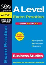 Cover of: Business Studies (AS/A2 Exam Practice)