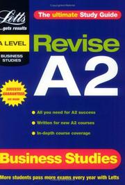 Cover of: Business Studies (Revise A2) by David Floyd