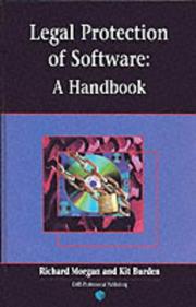 Cover of: Legal Protection of Software