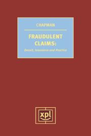 Cover of: Fraudulent Claims: Deceit, Insurance and Practice