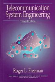 Cover of: Telecommunication system engineering