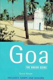Cover of: Goa: The Rough Guide, Second Edition (1997 (2nd ed))