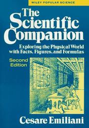 Cover of: The scientific companion by Cesare Emiliani