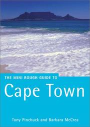 Cover of: The Rough Guide to Cape Town by Barbara McCrea, Tony Pinchuck