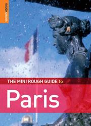 Cover of: The Mini Rough Guide to Paris 3 by Ruth Blackmore, James McConnachie