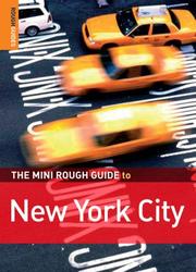 Cover of: The Mini Rough Guide to New York City 3