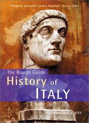 Cover of: The Rough Guide History of Italy by Rough Guides