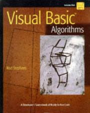 Cover of: Visual basic algorithms: a developerʼs sourcebook of ready-to-run code