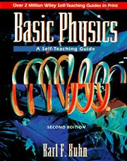 Cover of: Basic physics by Karl F. Kuhn