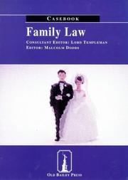 Family Law by Malcolm Dodds LLM