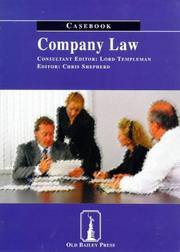 Company Law by Chris Shepherd MA
