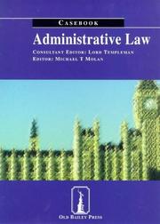 Administrative Law by Michael T. Molan LLM