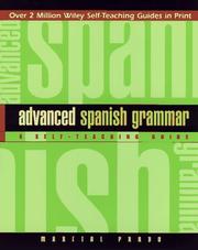 Cover of: Advanced Spanish grammar: a self-teaching guide