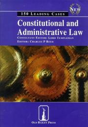 Cover of: Constitutional and Administrative Law: 150 Leading Cases
