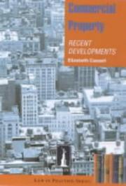 Cover of: Commercial Property: Law in Practice: Recent Developments (Law in Practice)