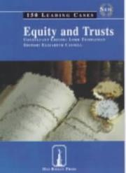 Cover of: Equity and Trusts