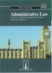 Cover of: Administrative Law