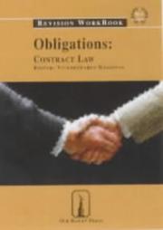 Cover of: Obligations by Vickneswaren Krishnan