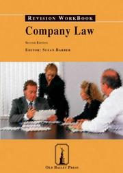 Cover of: Company Law Revision Workbook