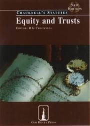 Cover of: Equity and Trusts (Cracknell's Companion Cases and Statutes)