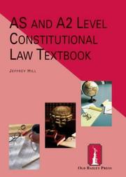 Cover of: AS/A2 Level Constitutional Law Textbook (AS/A2 Level Textbook)