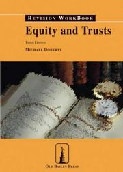 Cover of: Equity and Trusts Revision Workbook