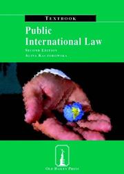 Cover of: Public International Law Textbook