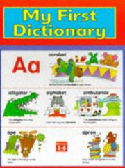 Cover of: My First Dictionary