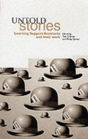 Cover of: Untold Stories: Learning Support Assistants and their Work