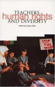Cover of: Teachers, Human Rights and Diversity