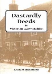 Cover of: Dastardly Deeds of Victorian Warwickshire
