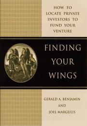 Cover of: Finding your wings | Gerald A. Benjamin