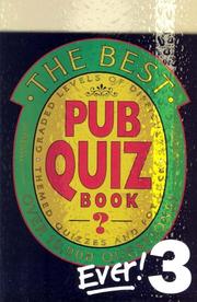 Cover of: The Best Pub Quiz Book Ever 3