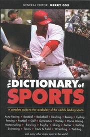 Cover of: Dictionary Of Sports:Comple