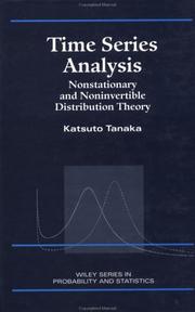Cover of: Time series analysis by Katsuto Tanaka