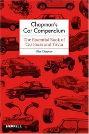 Cover of: Chapman's Car Compendium: The Essential Book of Car Facts and Trivia