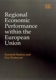 Cover of: Regional Economic Performance Within the European Union