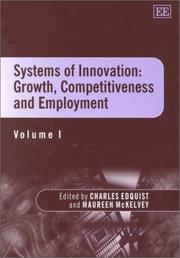Cover of: Systems of Innovation: Growth, Competitiveness and Employment (Elgar Mini Series)