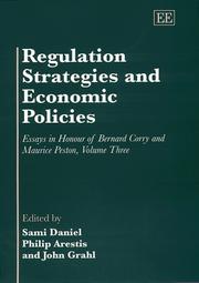 Regulation strategies and economic policies by Philip Arestis, John Grahl