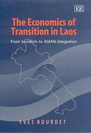 Cover of: The Economics of Transition in Laos by Yves Bourdet
