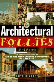 Cover of: Architectural follies in America