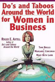 Cover of: Do's and taboos around the world for women in business