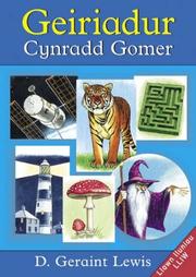 Cover of: Geiriadur Cynradd Gomer by D. Geraint Lewis