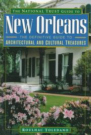 Cover of: The National Trust guide to New Orleans