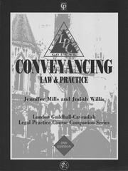 Cover of: Conveyancing Law & Practice