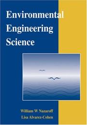 Cover of: Environmental engineering science
