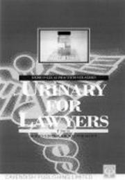 Cover of: Urology For Lawyers by Patrick Smith, Sir Walter Scott