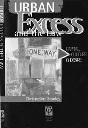 Cover of: Urban Excess & the Law