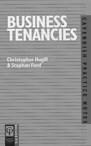 Cover of: Business Tenancies (Practice Notes Series)