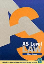 Cover of: AS Level Law